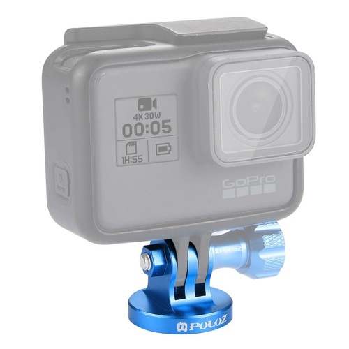 Universal Tripod Mount for Action Cameras - Blue - Main Image
