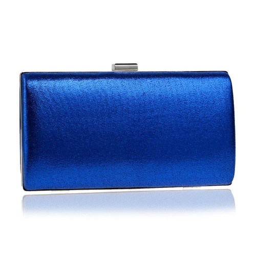 Square Party Handbag For Women Elegant Crossbody Bag For Banquets And Events - Blue - Main Image
