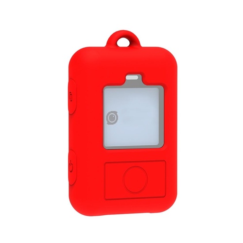 Protective Silicone Case for Insta360 one x X2 X3 with Rs Remote - Red - Main Image