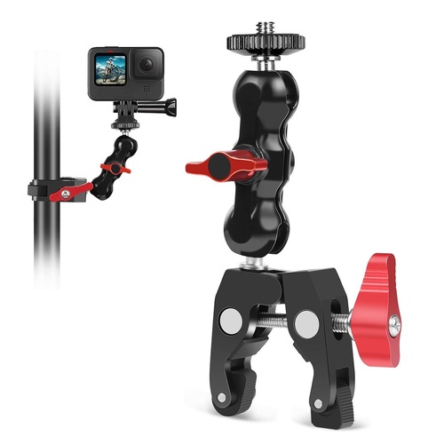 Versatile Magic Arm Clamp For Mounting - Red - Main Image