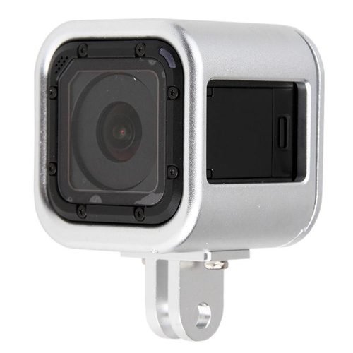 Aluminum Protective Cage for Gopro Session Cameras - Silver - Main Image