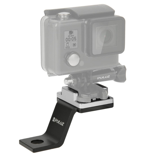 Universal Motorcycle Mount for Action Cameras - Silver - Main Image