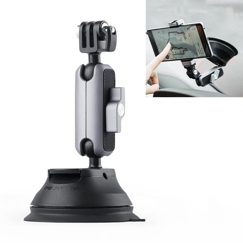Universal Suction Cup Phone Holder for Action Cameras - Main Image