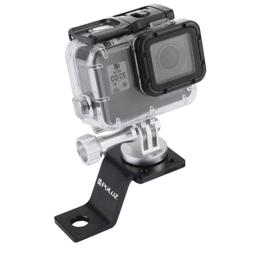 Universal Motorcycle Mount for Action Cameras - Silver - Main Image