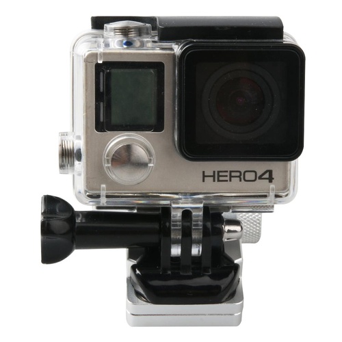 Universal Rearview Mirror Mount for Action Cameras - Silver - Main Image