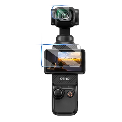 2-pack Tempered Glass Lens Protector for Dji Pocket 3 - Main Image