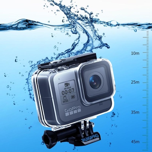 Waterproof Housing for Gopro Hero8 with Mount and Screw - Main Image