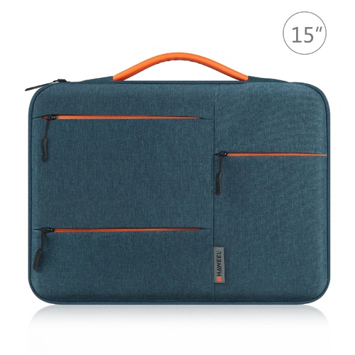 15.0 Laptop Sleeve Case for Macbook Samsung Thinkpad Sony Dell Alienware Chuwi Asus Hp - Zipper Briefcase Handbag 15.0-16.0 Laptops - Navy Blue - Main Image