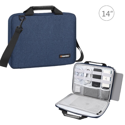 Convertible Laptop Bag for Macbook Thinkpad Asus Hp - Navy Blue - Main Image