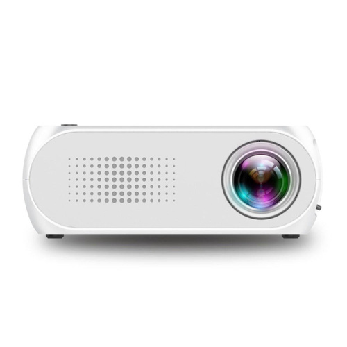 Mini Led Projector For Home Theater - Supports Hdmi Av Sd Usb - 320X240 Resolution - White - Main Image