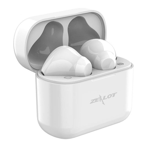 Wireless Bluetooth 5.0 Earbuds with Charging Case - T3 Tws - White - Main Image