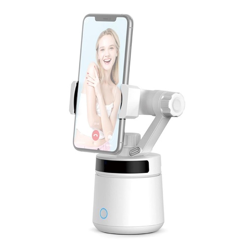 360 Degree Intelligent Tracking Tripod Head - White - Main Image