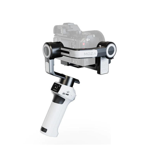 Aircross s 3 Axis Foldable Handheld Gimbal Stabilizer for Dslr Cameras and Smart Phone White - Main Image