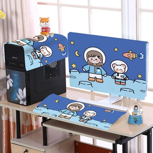 32 Inch Dust-proof Cover for Desktop Computer Lcd Monitor - Astronaut - Main Image