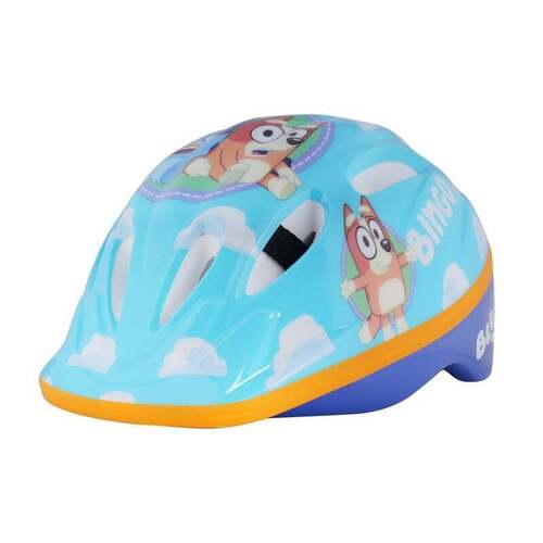 Bluey Toddler Bicycle Bike Helmet Bicycle - Blue - 52-56cm Child - Main Image
