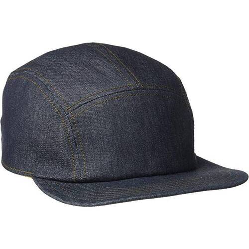 Goorin Brothers Denim Snapback Hat Jeans Baseball Trucker Cap - Navy - Main Image