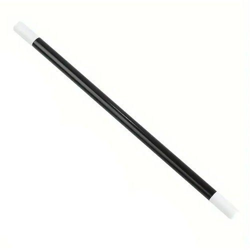 Black MAGIC WAND Magicians Wizard Costume Prop Party Accessory 30cm Length - Main Image