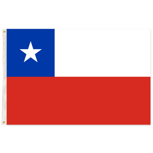 Chile Country Flag National Olympics 150cm x 90cm Chileno Chili Chi Chi Chi - Main Image