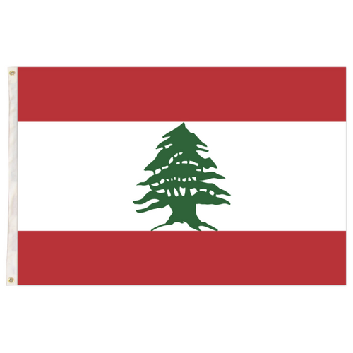 Lebanon Lebanese Country Flag Heavy Duty Outdoor - 150cm x 90cm - Main Image