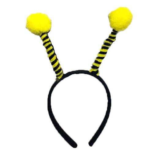 Bumble Bee Headband Headdress Yellow Bird Costume Accessory Bumble Head Band - Main Image