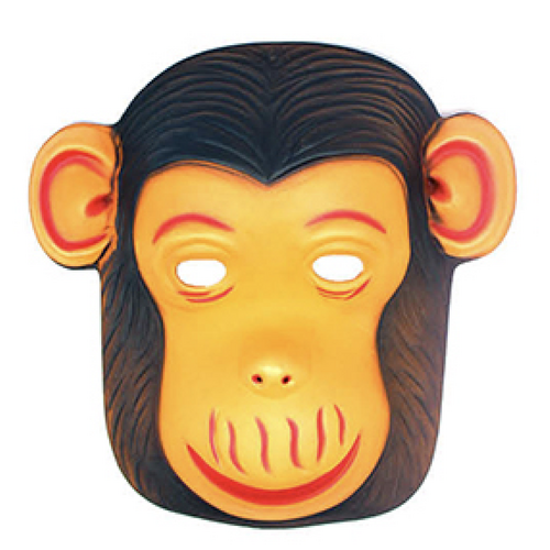 Animal Head Face Mask Halloween Costume Party Toys Adult Kids - Monkey - Main Image