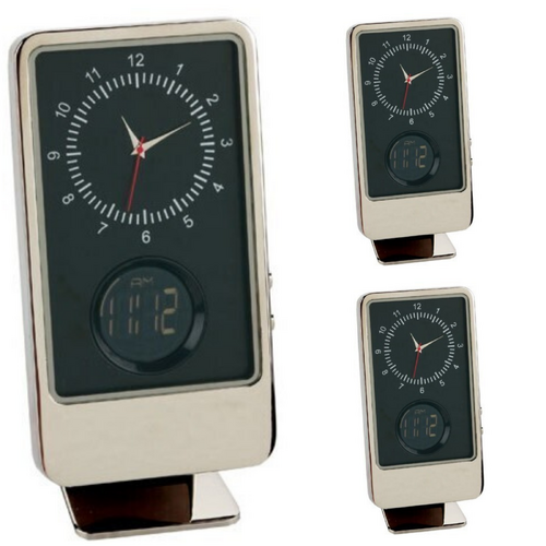 3x Quartz  York Clock Time Business Desk Home Office Classic Traditional - Main Image