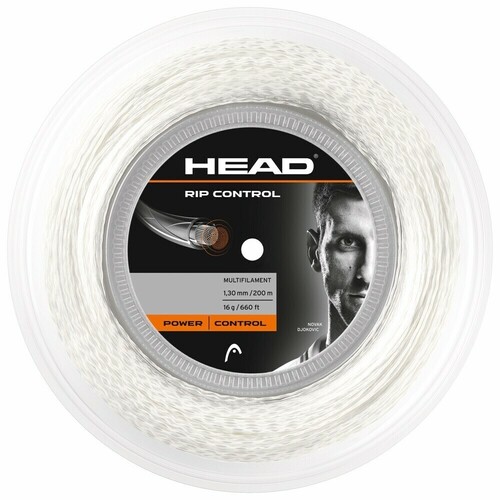 Head Rip Control 16g Tennis String Reel 200m 1.30mm Power Control - White - Main Image