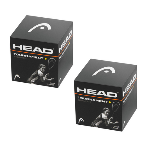 HEAD Tournament Squash Ball Advanced Training Competition - 2 Balls - Main Image