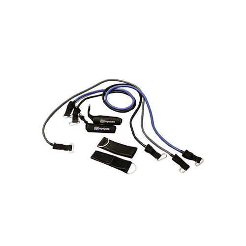 Tube Resistance Band Home Gym Kit Fitness Workout Yoga Strength Exercise - Main Image