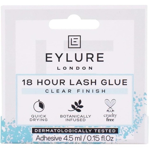 Eylure London Eyelashes 4.5ml 18 Hour Lash Glue Clear Finish - Main Image