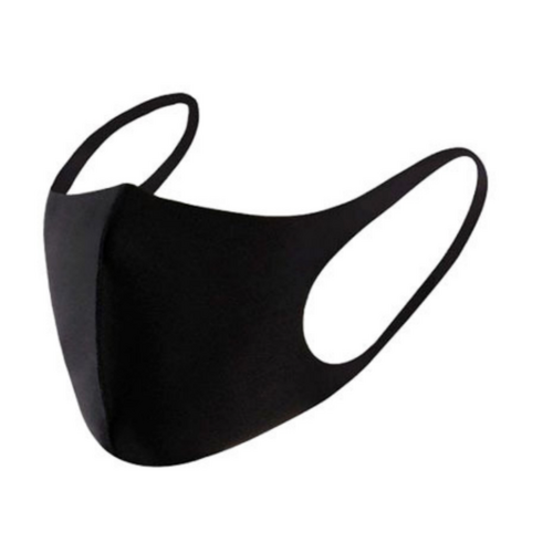 SUMMER Reusable Breathable Face Mask Mouth Mask Anti Dust Haze Protective in Black - Main Image