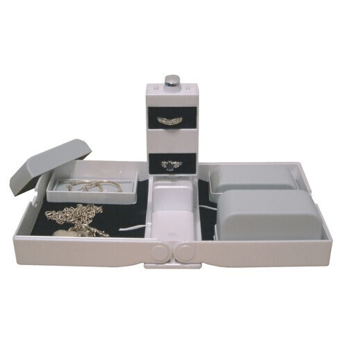 Earring Necklace Jewellery Case Organizer Display Jewelery Holder Storage Rack - Main Image