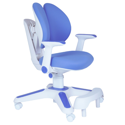 Ergonomic Children Kids Study Chair Set Height Adjustable - Blue - Main Image