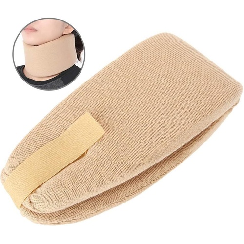 Neck Support Soft Sponge Neck Brace Protection Unisex Cervical Collar Support - Main Image