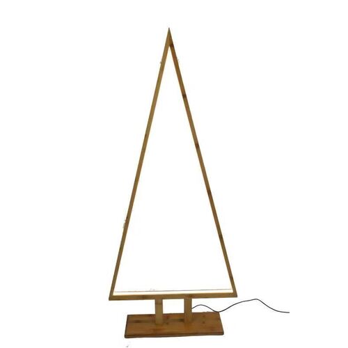 Extra Large Bamboo Christmas Tree LED Floor Lamp Light Xmas - Natural - Main Image