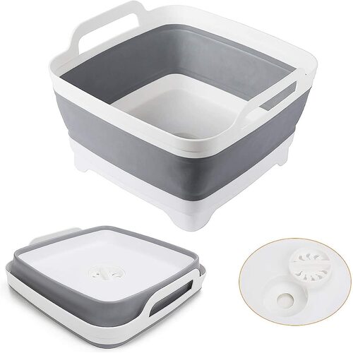 Collapsible Strainer Foldable Fruit Veggies Wash Colander Travel Storage Basket - Main Image