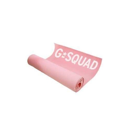 G Squad Yoga Mat Pad Exercise Fitness Pilates Gym Non-Slip - Pink - Main Image