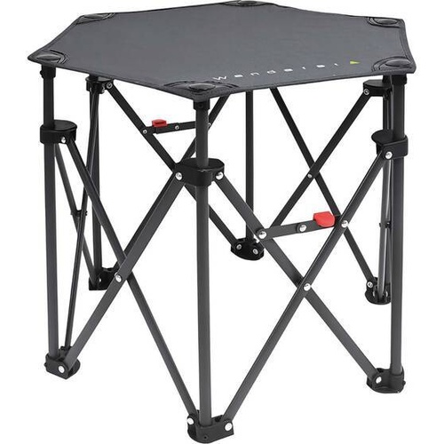 Wanderer Hex Small Quad Foldable Table Camping Fishing Outdoors - Main Image