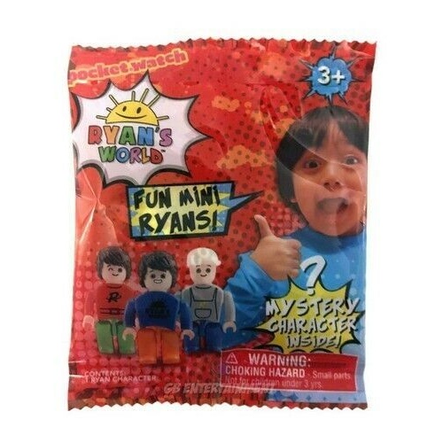 Ryans World Fun Mini Ryans! Mini Brick Figures Assorted - Main Image