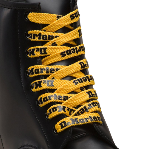 Dr. Martens 55" Shoe Laces Suits 8-10 Eye Boots Doc Martins - 140cm Yellow/Black - Main Image