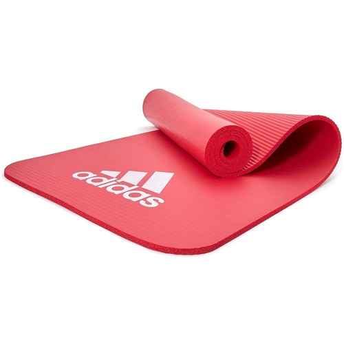 Adidas Fitness Mat 7mm Exercise Training Floor Gym Yoga Judo Pilates  - Red - Main Image