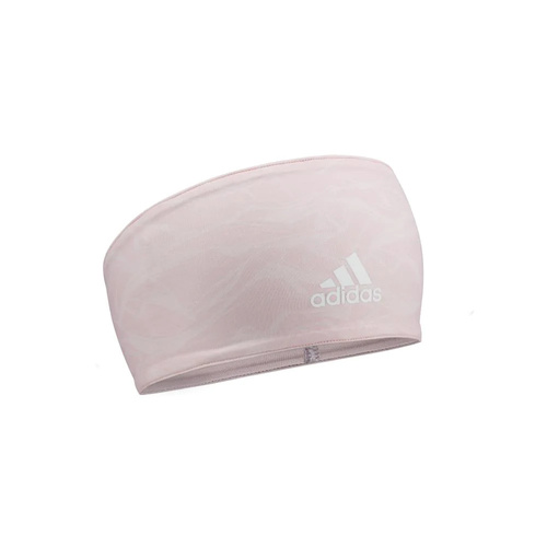Adidas Sports Hair Band Yoga Exercise Reversible Headband - Clear Orange Graphic - Main Image