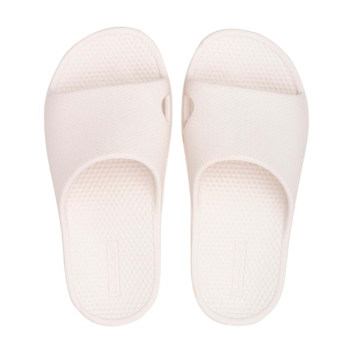 Archline Rebound Orthotic Slides Flip Flop Thongs Slip On Arch Support - White - Euro 47 - Main Image