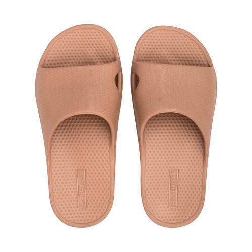 Archline Rebound Orthotic Slides Flip Flop Thongs Slip On Arch Support - Putty - Euro 39 - Main Image