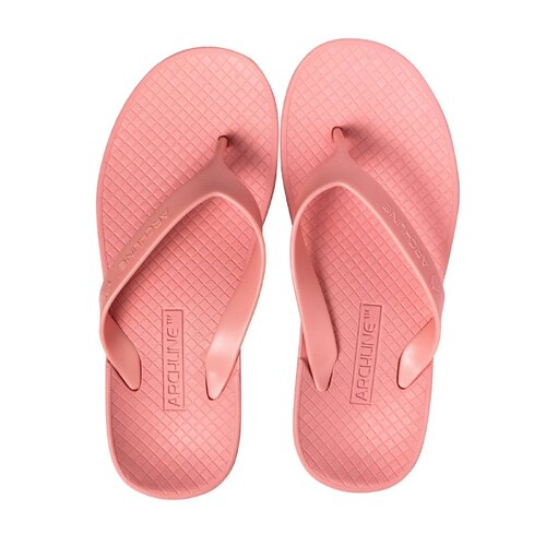ARCHLINE Orthotic Thongs Arch Support Shoes Flip Flops - Pastel Pink - EUR 38 - Main Image