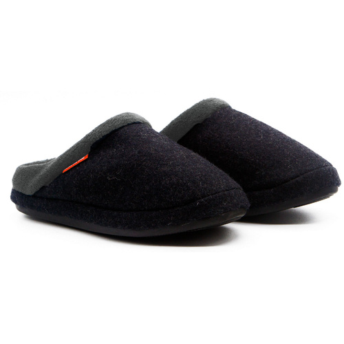 ARCHLINE Orthotic Slippers Slip On Arch Scuffs Orthopedic Moccasins - Charcoal Marle - EUR 36 - Main Image