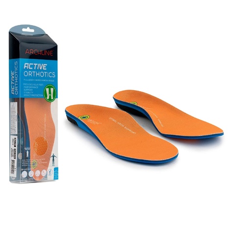 Archline Active Orthotics Full Length Arch Support Pain Relief Insoles - For Work - M (EU 40-42) - Main Image
