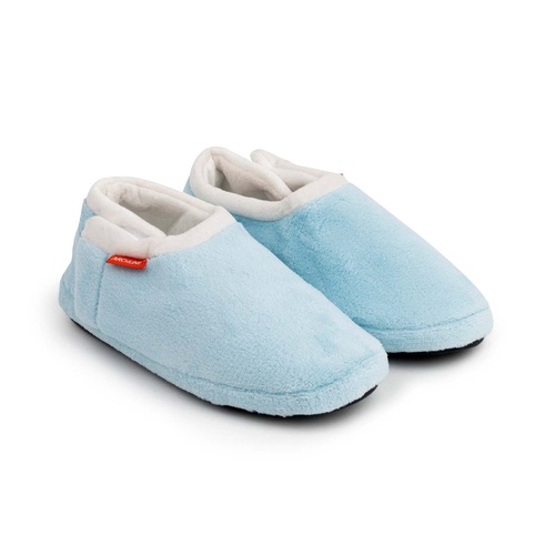 ARCHLINE Orthotic Slippers Closed Scuffs Pain Relief Moccasins - Sky Blue - EUR 42 - Main Image