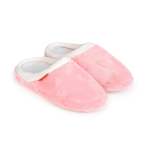 ARCHLINE Orthotic Slippers Slip On Arch Scuffs Pain Relief Moccasins - Pink - EU 40 - Main Image