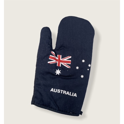 Microwave Oven Glove Kitchen Mitten Heat Resistant Baking Pot Holder Mitt Aussie - Main Image